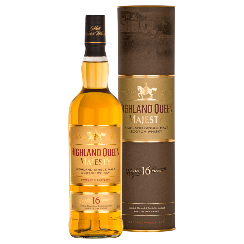 Highland Queen Majesty Highland Single Malt Scotch Whisky 0,7l